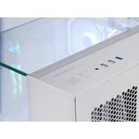 Miniatura 7 de CAJA ATX SEMITORRE GAMING MARS GAMING MCVISION TRIPLE CRISTAL TEMPLADO GPU 415mm 1x3.5 3x2.5 BLANCO