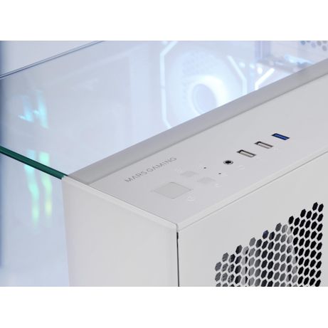 CAJA ATX SEMITORRE GAMING MARS GAMING MCVISION TRIPLE CRISTAL TEMPLADO GPU 415mm 1x3.5 3x2.5 BLANCO - Imagen 7 de 7 CAJA ATX SEMITORRE GAMING MARS GAMING MCVISION TRIPLE CRISTAL TEMPLADO GPU 415mm 1x3.5 3x2.5 BLANCO - Imagen 7 de 7