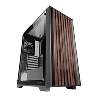 Miniatura 1 de CAJA ATX SEMITORRE MARS GAMING MCWOODC MADERA Y CRISTAL TEMPLADO 2x3.5 3x2.5 GPU 365mm