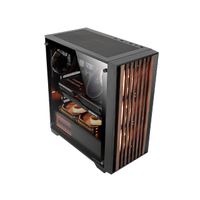 Miniatura 3 de CAJA ATX SEMITORRE MARS GAMING MCWOODC MADERA Y CRISTAL TEMPLADO 2x3.5 3x2.5 GPU 365mm