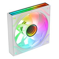 Miniatura 4 de KIT 2xVENTILADOR INTERNO ARGB MARS GAMING MF3DPROX2RW BLANCO 120mm ARGB 360º PWM ASPAS INVERTIDAS