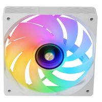Miniatura 8 de KIT 4xVENTILADOR INTERNO ARGB MARS GAMING MF3DPROKIT BLANCO 120mm ARGB HUB RF REMOTE