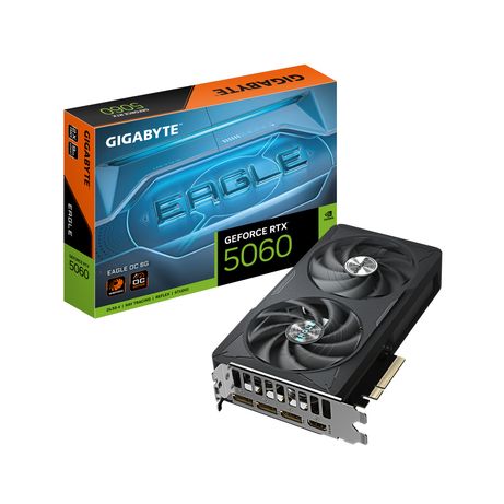 Gigabyte GeForce RTX 5060 EAGE OC 8GB GDDR7 DLSS4 - Imagen 2 de 9 Gigabyte GeForce RTX 5060 EAGE OC 8GB GDDR7 DLSS4 - Imagen 2 de 9