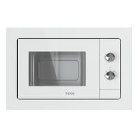 Miniatura 1 de HORNO MICROONDAS INTEGRABLE TEKA MB 6200 BI BLANCO 20 LITROS CON GRILL BLANCO