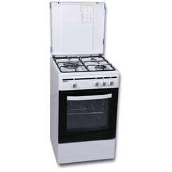 COCINA DE GAS ROMMER VCH-350 FG BUT 3 ZONAS COCCION BLANCA