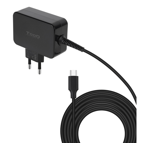 Tooq Cargador portátil GAN USB-C PD 45W Negro - Imagen 1 de 5 Tooq Cargador portátil GAN USB-C PD 45W Negro - Imagen 1 de 5