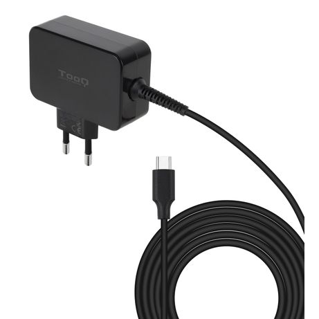 Tooq Cargador portátil GAN USB-C PD 45W Negro - Imagen 2 de 5 Tooq Cargador portátil GAN USB-C PD 45W Negro - Imagen 2 de 5