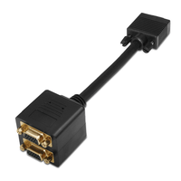 Miniatura 1 de ADAPTADOR B15 A 2 VGA H AISENS 20CM NEGRO A113-0080