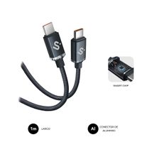 Miniatura 2 de SUBBLIM CABLE OPTIMUS 60W C-C 1M BLACK