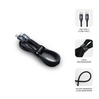 Miniatura 4 de SUBBLIM CABLE OPTIMUS 60W C-C 1M BLACK