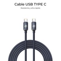 Miniatura 5 de SUBBLIM CABLE OPTIMUS 60W C-C 1M BLACK