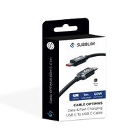 Miniatura 7 de SUBBLIM CABLE OPTIMUS 60W C-C 1M BLACK