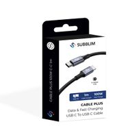 Miniatura 7 de CABLE SUBBLIM PLUS 10W C-C 1M BLACK