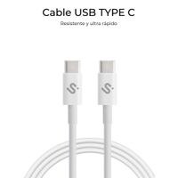 Miniatura 5 de CABLE SUBBLIM PLUS 100W C-C 2M WHITE