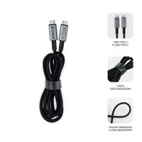 Miniatura 4 de SUBBLIM CABLE HIGH 240W C-C USB4.0 8K 1,5M
