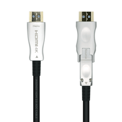 Aisens Cable Hdmi tipo a estandar macho a Hdmi tipo d micro V2 0 AOC desmontable premium alta velocidad negro