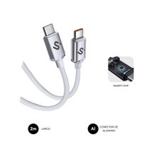 Miniatura 2 de CABLE SUBBLIM OPTIMUS 60W C-C 2M WHITE