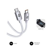 Miniatura 2 de CABLE SUBBLIM OPTIMUS 60W C-C 1M WHITE
