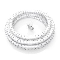 Miniatura 2 de ORGANIZADOR CABLE AISENS EN ESPIRAL 25MM BLANCO 2.0M