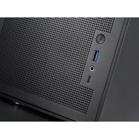 Miniatura 7 de CAJA MICROATX MARS GAMING MCXPS CRISTAL TEMPLADO MESH GPU 280-360mm 1x3.5 2x2.5 NEGRO