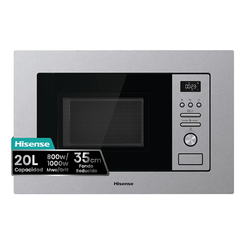 HORNO MICROONDAS CON GRILL HISENSE BIM320G41X 20 LITROS INOX