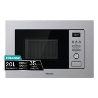 Miniatura 2 de HORNO MICROONDAS CON GRILL HISENSE BIM320G41X 20 LITROS INOX