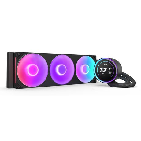 NZXT Kraken Elite 420 RGB LCD Display Negro Refrigeración Líquida - Imagen 1 de 9 NZXT Kraken Elite 420 RGB LCD Display Negro Refrigeración Líquida - Imagen 1 de 9