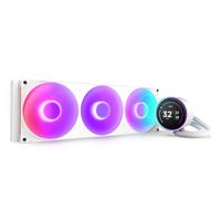 Miniatura 1 de NZXT Kraken Elite 420 RGB LCD Display Blanco Refrigeración Líquida