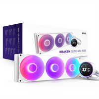 Miniatura 6 de NZXT Kraken Elite 420 RGB LCD Display Blanco Refrigeración Líquida