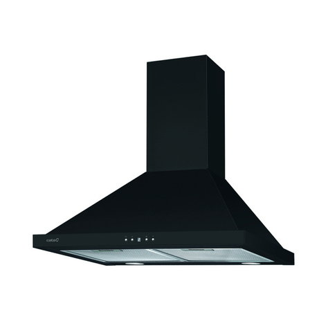 CAMPANA CONVENCIONAL CATA BETA PRO 7000 BK ANCHO 70 CM INOX - Imagen 1 de 1 CAMPANA CONVENCIONAL CATA BETA PRO 7000 BK ANCHO 70 CM INOX - Imagen 1 de 1