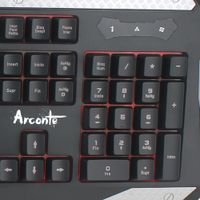 Miniatura 3 de TECLADO TALIUS GAMING ARCONTE USB NEGRO TAL ARCONTE