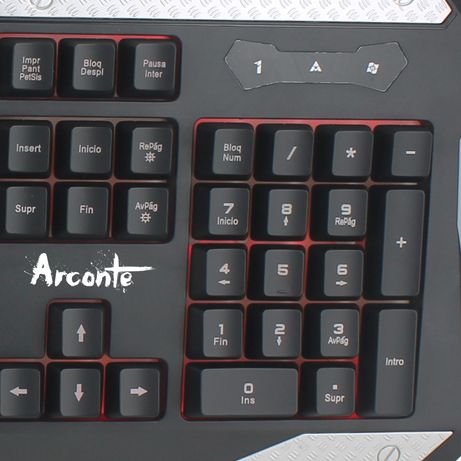 TECLADO TALIUS GAMING ARCONTE USB NEGRO TAL ARCONTE - Imagen 3 de 8 TECLADO TALIUS GAMING ARCONTE USB NEGRO TAL ARCONTE - Imagen 3 de 8