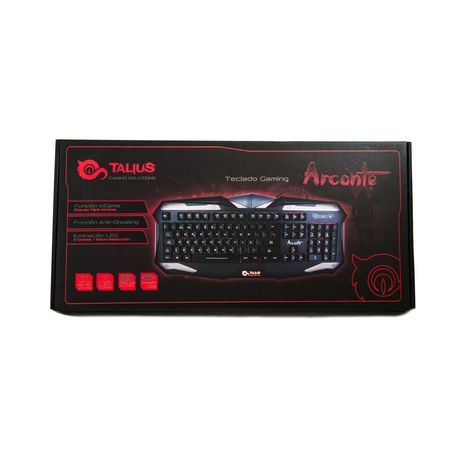 TECLADO TALIUS GAMING ARCONTE USB NEGRO TAL ARCONTE - Imagen 8 de 8 TECLADO TALIUS GAMING ARCONTE USB NEGRO TAL ARCONTE - Imagen 8 de 8