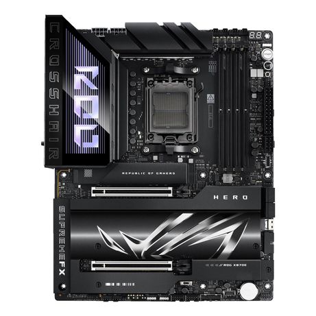 Asus AMD ROG CROSSHAIR X870E HERO Socket AM5 - Imagen 3 de 14 Asus AMD ROG CROSSHAIR X870E HERO Socket AM5 - Imagen 3 de 14