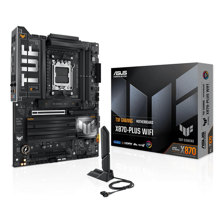 Asus AMD TUF GAMING X870-PLUS WIFI Socket AM5 - Imagen 1 de 9 Asus AMD TUF GAMING X870-PLUS WIFI Socket AM5 - Imagen 1 de 9