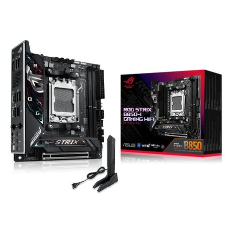 Asus AMD ROG STRIX B850-I GAMING WIFI Socket AM5 - Imagen 2 de 12 Asus AMD ROG STRIX B850-I GAMING WIFI Socket AM5 - Imagen 2 de 12