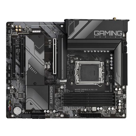 GIGABYTE AMD B650 GAMING X AX V2 Placa base - AMD Ryzen serie 9000, VRM de 8+2+2 fases, hasta 8000 MHz DDR5 (OC), 1xPCIe 5.0 + 2xPCIe 4.0 M.2, LAN 2, - Imagen 5 de 6 GIGABYTE AMD B650 GAMING X AX V2 Placa base - AMD Ryzen serie 9000, VRM de 8+2+2 fases, hasta 8000 MHz DDR5 (OC), 1xPCIe 5.0 + 2xPCIe 4.0 M.2, LAN 2, - Imagen 5 de 6