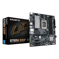 Miniatura 2 de GIGABYTE Intel  B760M D3HP Placa Base - Procesadores Intel Core de 14ª Generación, VRM de 4+1+1 fases, hasta 5600 MHz DDR5, 2xPCIe 4.0 M.2, LAN GbE, U