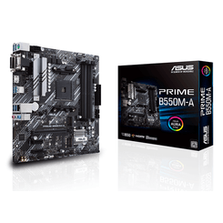 PLACA AMD RYZEN ASUS B550M-A PRIME AM4 DDR4 PCX3.0 MATX DVI HDMI