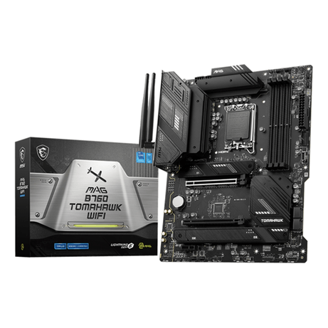 PLACA BASE MSI MAG B760 TOMAHAWK | LGA1700 | DDR5 | WIFI | ATX - Imagen 1 de 6 PLACA BASE MSI MAG B760 TOMAHAWK | LGA1700 | DDR5 | WIFI | ATX - Imagen 1 de 6