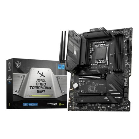 PLACA BASE MSI MAG B760 TOMAHAWK | LGA1700 | DDR5 | WIFI | ATX - Imagen 2 de 6 PLACA BASE MSI MAG B760 TOMAHAWK | LGA1700 | DDR5 | WIFI | ATX - Imagen 2 de 6