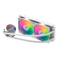 Miniatura 1 de REFRIGERACION LIQUIDA CPU COOLBOX INFINITE LIQUID 240 BLANCO ARGB