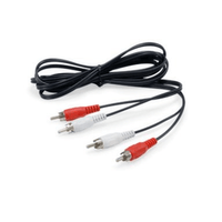 Miniatura 1 de CABLE AUDIO 2 RCA MACHO A 2 RCA MACHO 2.5M