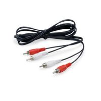 Miniatura 2 de CABLE AUDIO 2 RCA MACHO A 2 RCA MACHO 2.5M