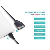 Miniatura 7 de CABLE USB 2.0 A SERIE  RS232 EQUIP 1.5M COMPATIBLE WINDOWS 7/8/10/11 LINUX MAC OS