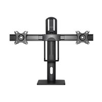 Miniatura 4 de AISENS Soporte De Mesa Pro Contrapeso Giratorio E Inclinable Para 2 Monitores 6kg De 17-27P Negro
