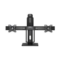 Miniatura 5 de AISENS Soporte De Mesa Pro Contrapeso Giratorio E Inclinable Para 2 Monitores 6kg De 17-27P Negro