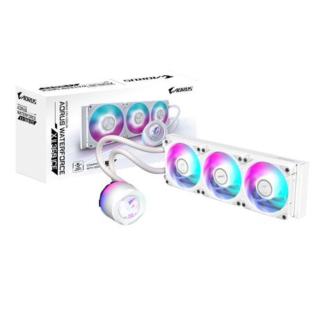 REFRIGERACION LIQUIDA CPU GIGABYTE AORUS WATERFORCE 360 BLANCO ARGB - Imagen 2 de 7 REFRIGERACION LIQUIDA CPU GIGABYTE AORUS WATERFORCE 360 BLANCO ARGB - Imagen 2 de 7