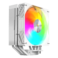 Miniatura 1 de VENTILADOR CON DISIPADOR DE CPU MARS GAMING MCPUX5ARGBW  BLANCO ARGB PWM SI 120mm TDP 280W