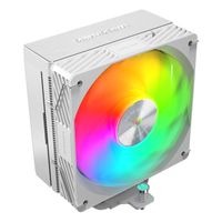 Miniatura 3 de VENTILADOR CON DISIPADOR DE CPU MARS GAMING MCPUX5ARGBW  BLANCO ARGB PWM SI 120mm TDP 280W